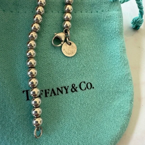 ❗️SOLD❗️Tiffany & Co. bead bracelet with Rubedo heart - Picture 5 of 5